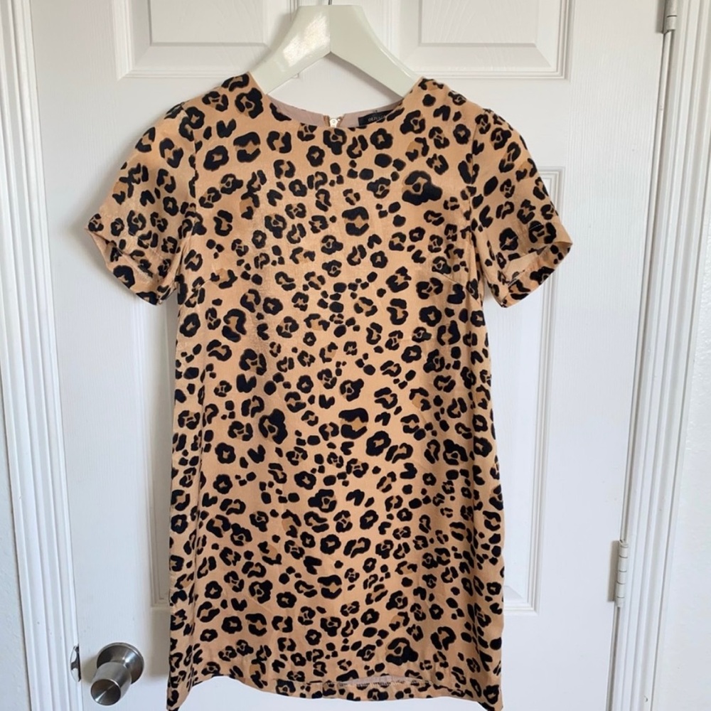 Cheetah Print Dress